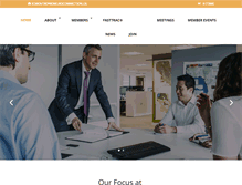 Tablet Screenshot of entrepreneursconnection.us